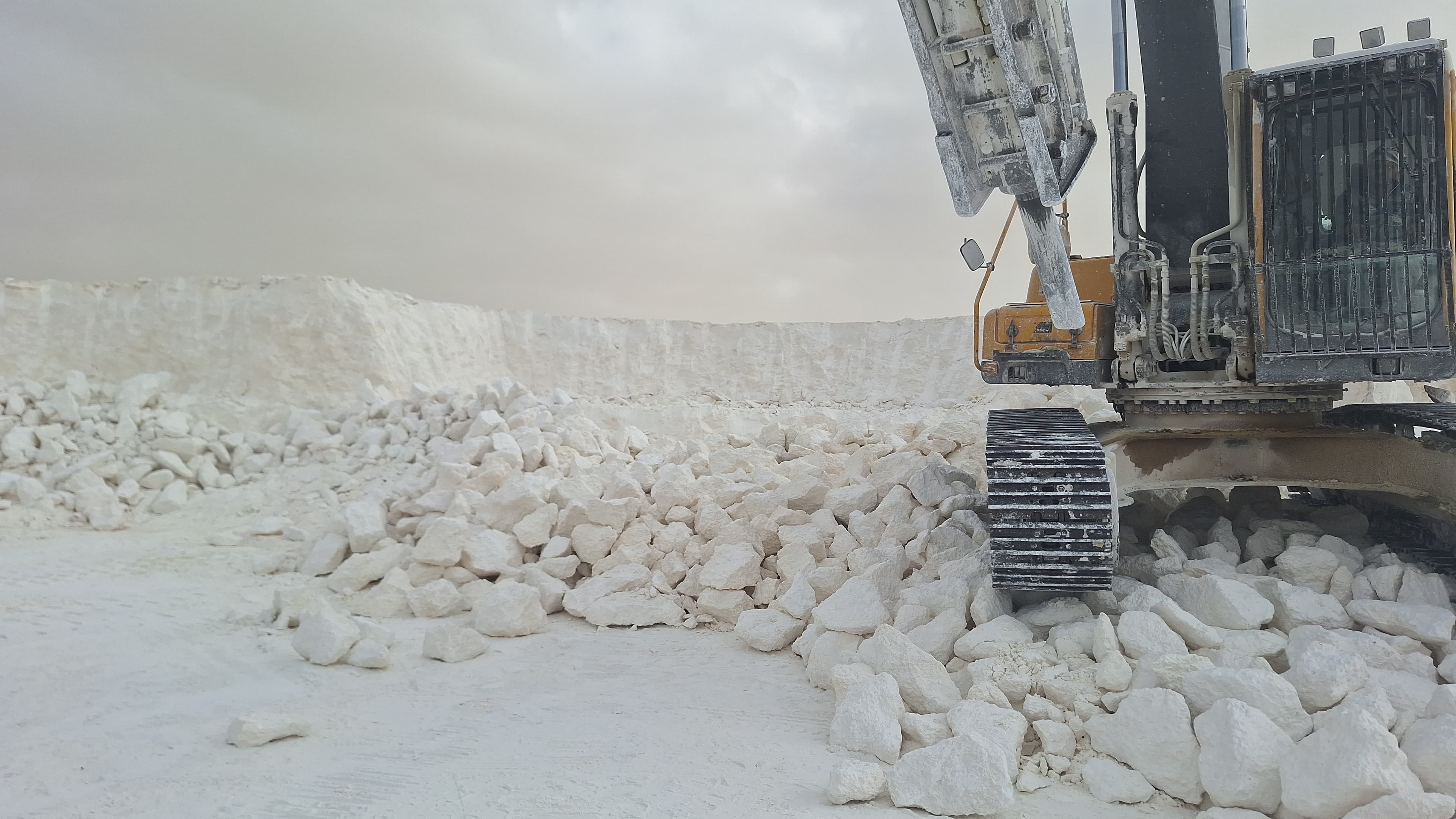 Astro exploration work at a quarry site