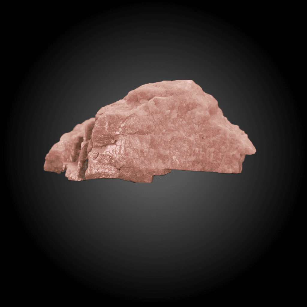 Feldspar mineral sample
